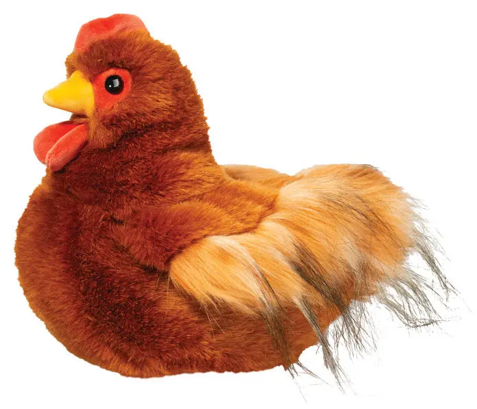 Hector Brown Hen Soft Plush Animal Figure