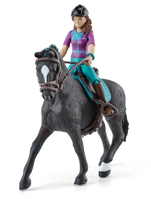 Horse Club Lisa and Storm Equestrian Play Set – 1:20 Scale