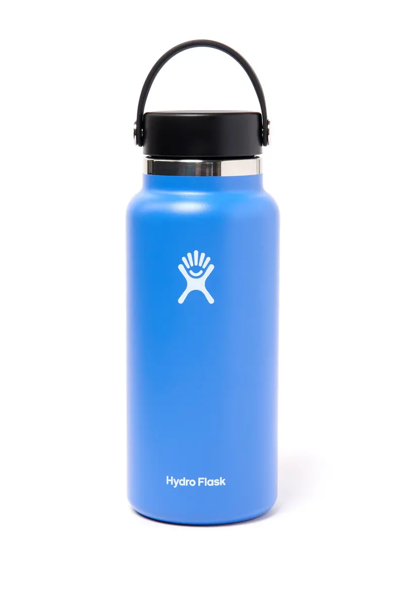 Hydro Flask 32 oz Wide-Mouth Insulated Bottle – Cascade Green