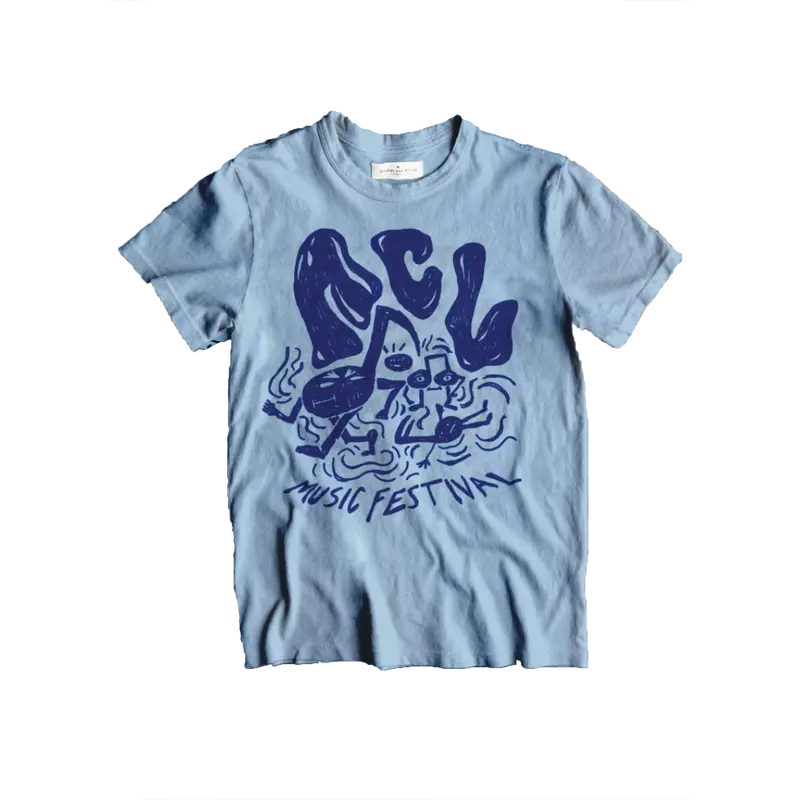 Imogene + Willie Collaborative ACL Music Notes T-Shirt