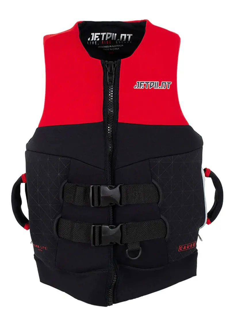 Jet Pilot Men’s Cause S-Grip Front-Entry Neoprene Vest