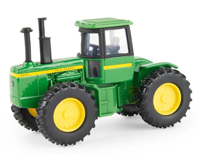 John Deere 8430 4WD Tractor with Single Tires – 1:64 Scale Model
