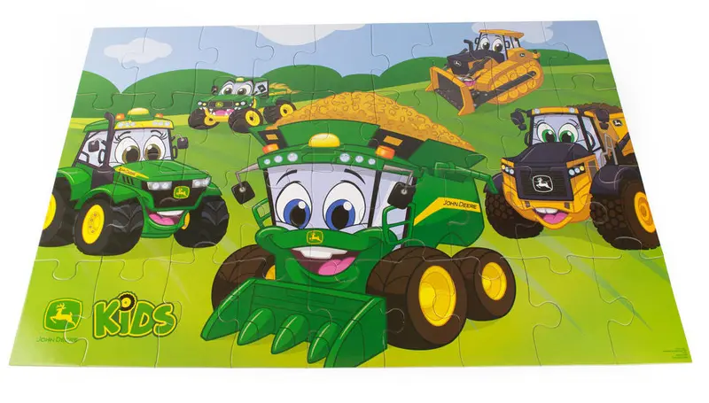John Deere Giant Floor Puzzle for Kids – Educational Farm-Themed Jigsaw