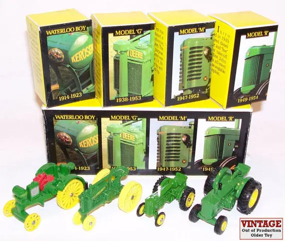 John Deere Historical Tractor Collection – Four-Piece 1:64 Set