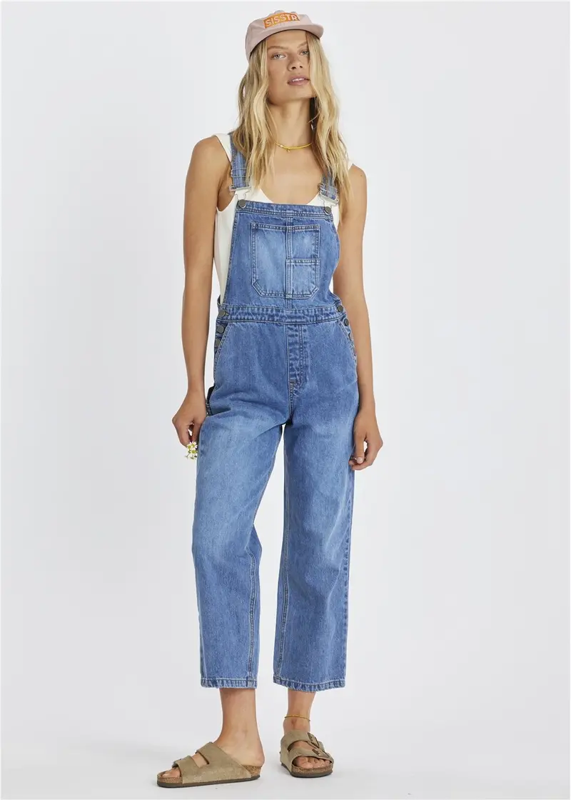 Kick Back Woven Overalls – Sisstr