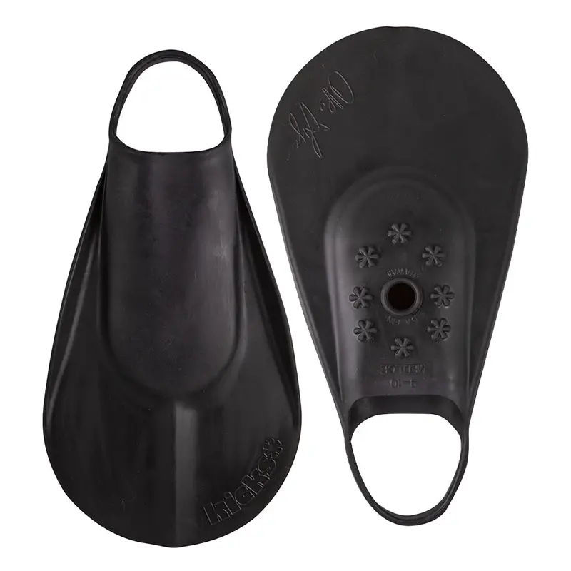 Kicks Fins Signature Single Fin – Matte Black Finish