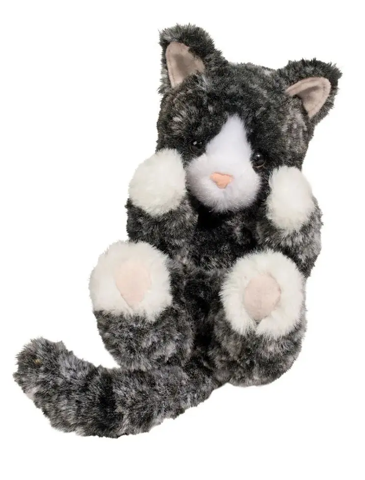 Lil’ Baby Kitten Plush – Black & White Design (#14477D)