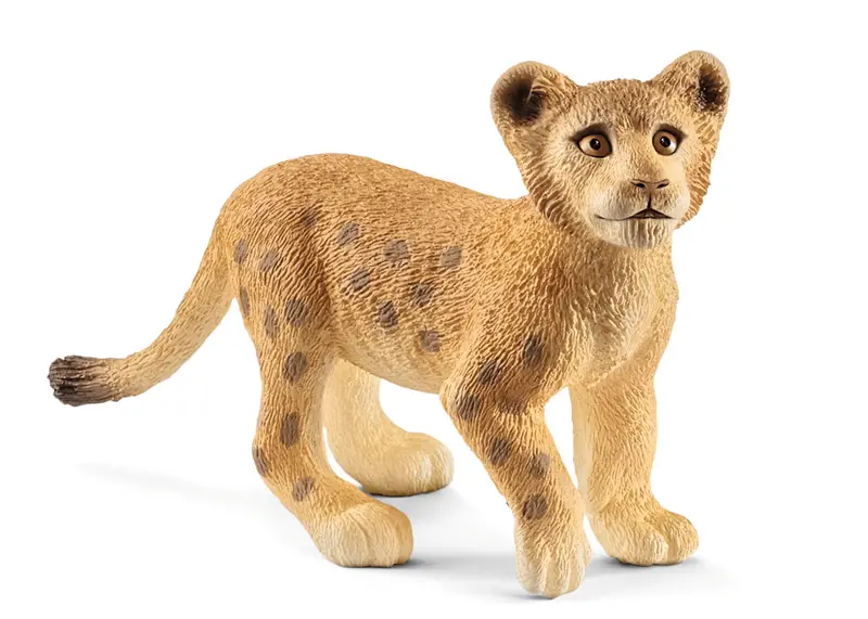 Lion Cub Statuette – Big Cat Wildlife Collectible