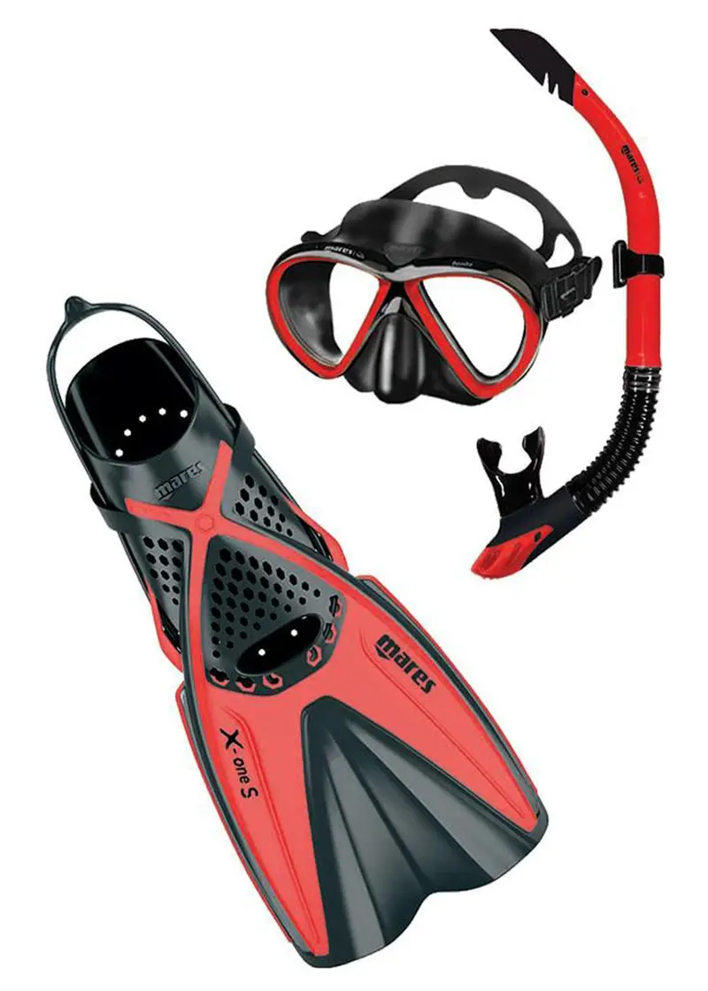 Mares X-One Bonito Snorkeling Combo – Includes Mask, Snorkel & Fins