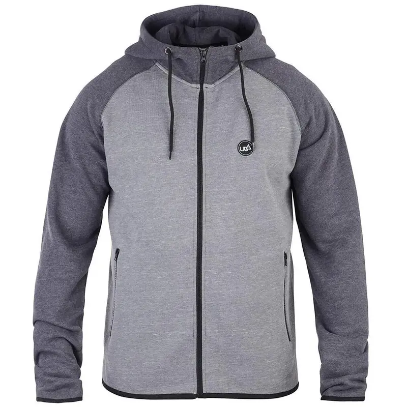 Men’s Agea Pullover Hoodie – Relaxed Fit in Heather Grey