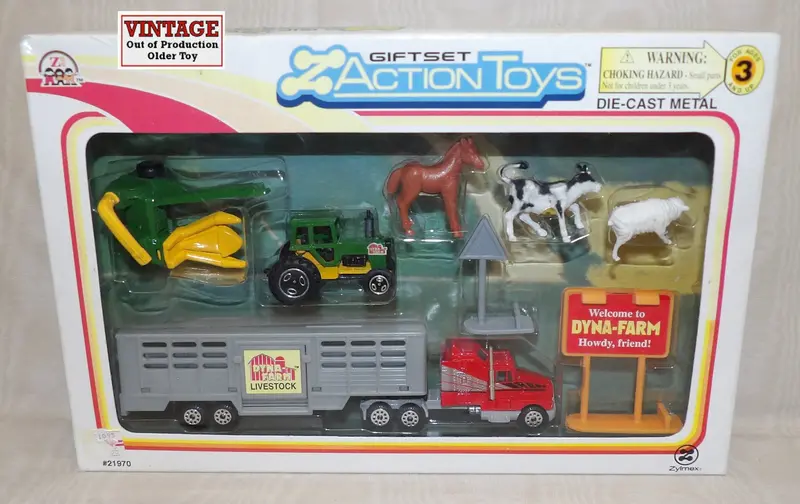 Mini Dyna-Farm Interactive Play Set for Young Farmers