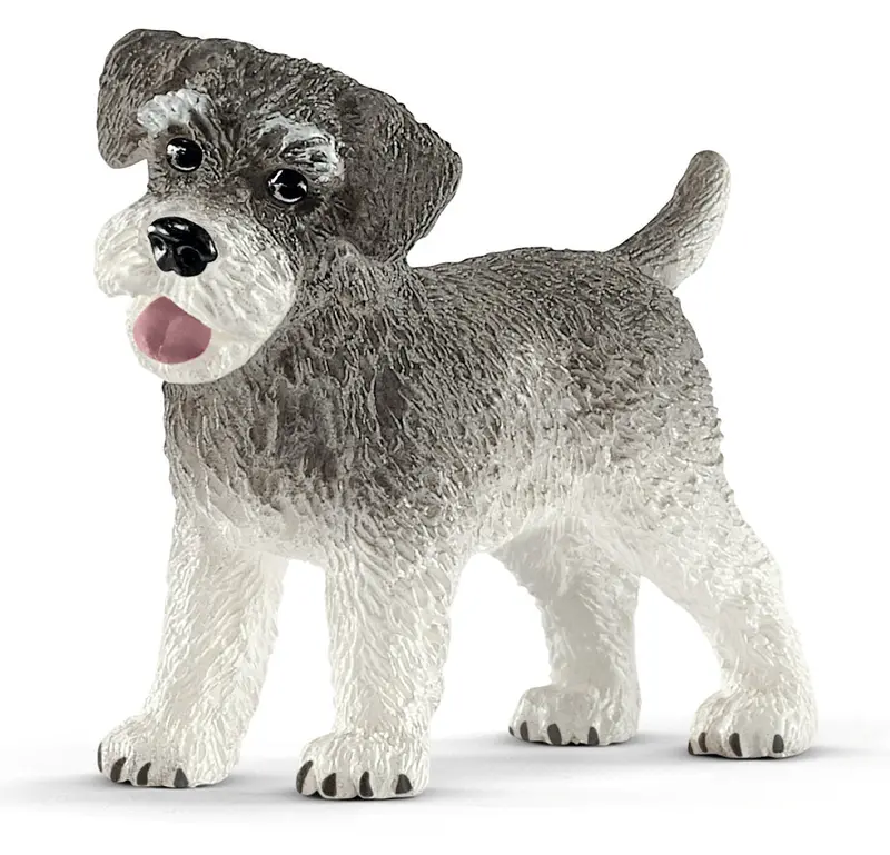Miniature Schnauzer Figurine – Realistic Detail – #13892