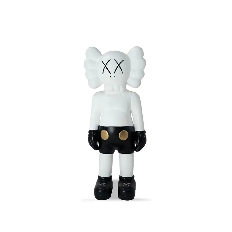 Minimalist White Ceramic Ornamental Statue