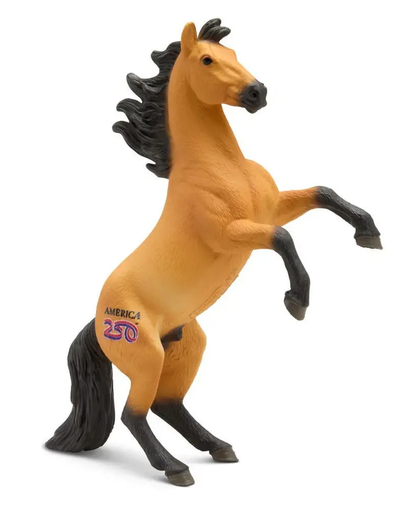 Mustang Stallion Plush – U.S. Bicentennial 250th Anniversary Collection (#77767)