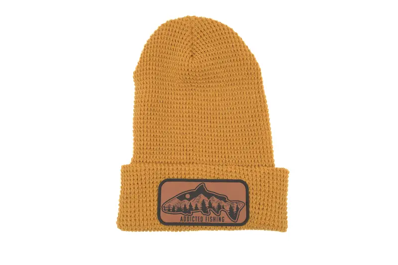Mustard River Cuffed Knit Beanie