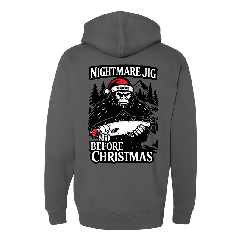 Nightmare Jig Before Christmas Hoodie – Limited-Edition Fishing Apparel