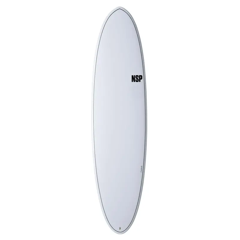 NSP Elements 6’8″ Funboard Surfboard – White