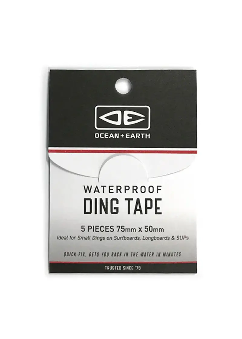 Ocean & Earth Waterproof Ding Repair Tape – Small Size, 5-Pack