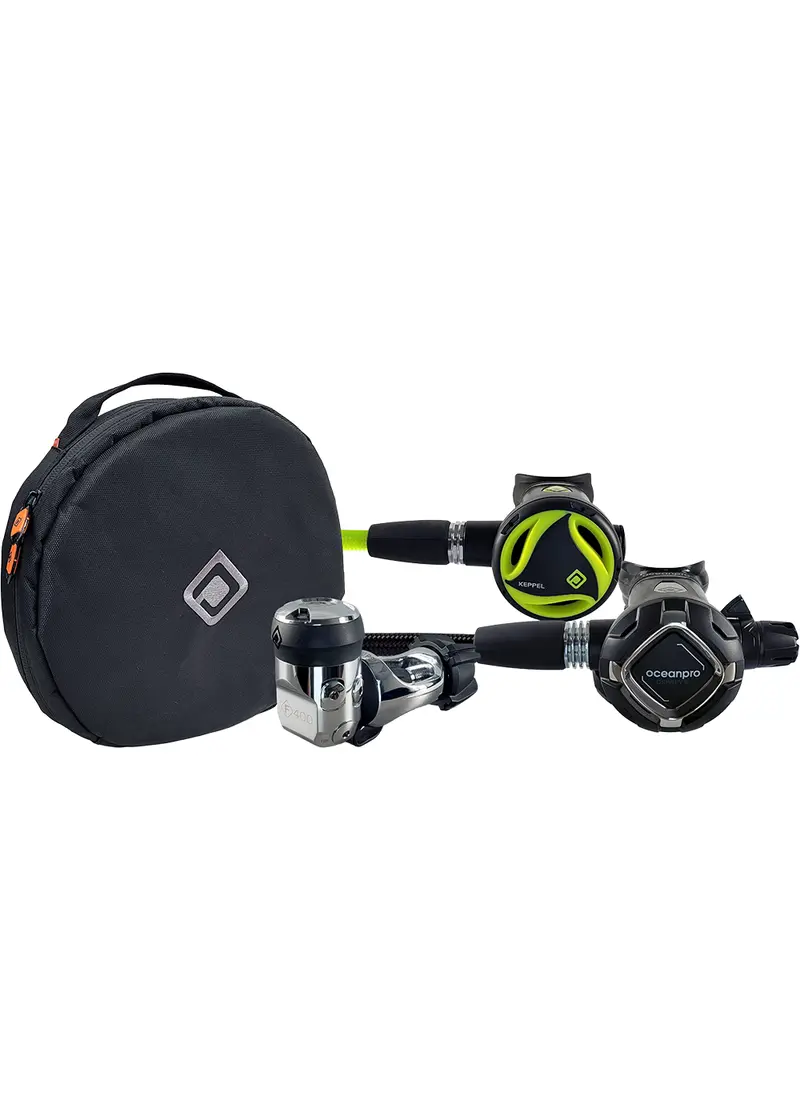 Ocean Pro Osprey II F400 Regulator Set – Yoke Connection
