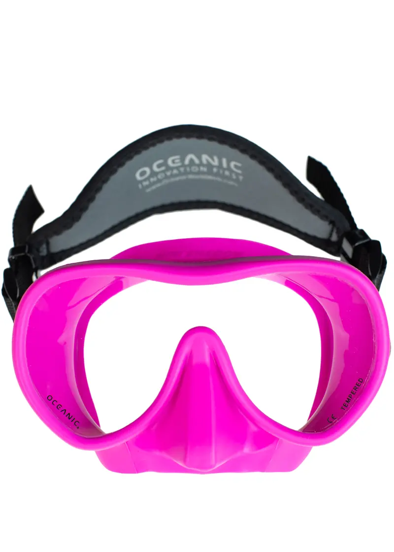 Oceanic Mini Shadow Compact Dive Mask – Clear Skirt