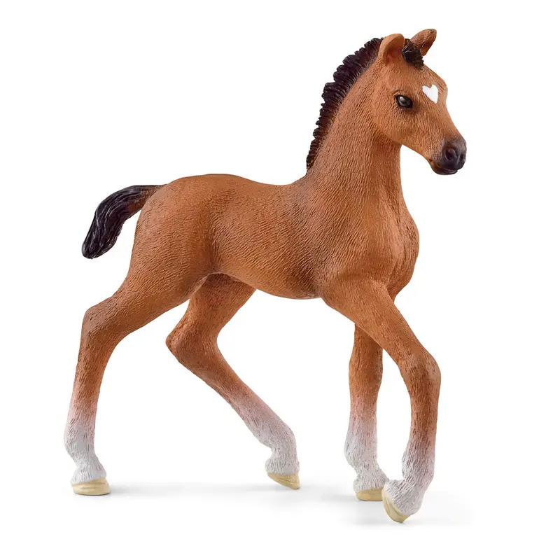 Oldenburg Foal Figurine – Premium German Warmblood Horse Model
