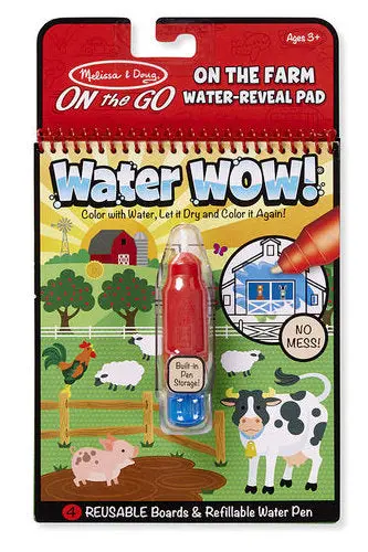 On the Farm Water Wow! Reveal Activity Pad – #9232