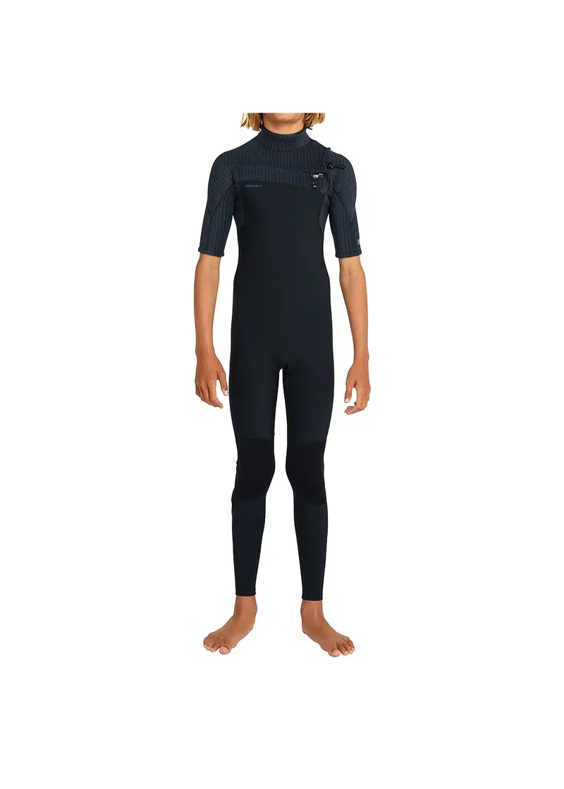 O’Neill Boys’ Hyperfreak 2mm Chest-Zip Shorty Wetsuit