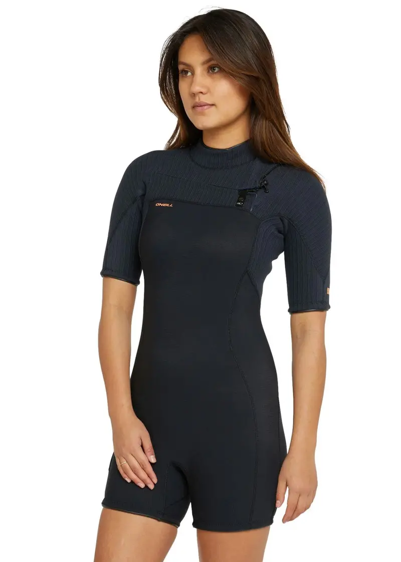 O’Neill Hyperfreak Women’s 2mm Chest-Zip Spring Suit – Lightweight UV & Wind Protection