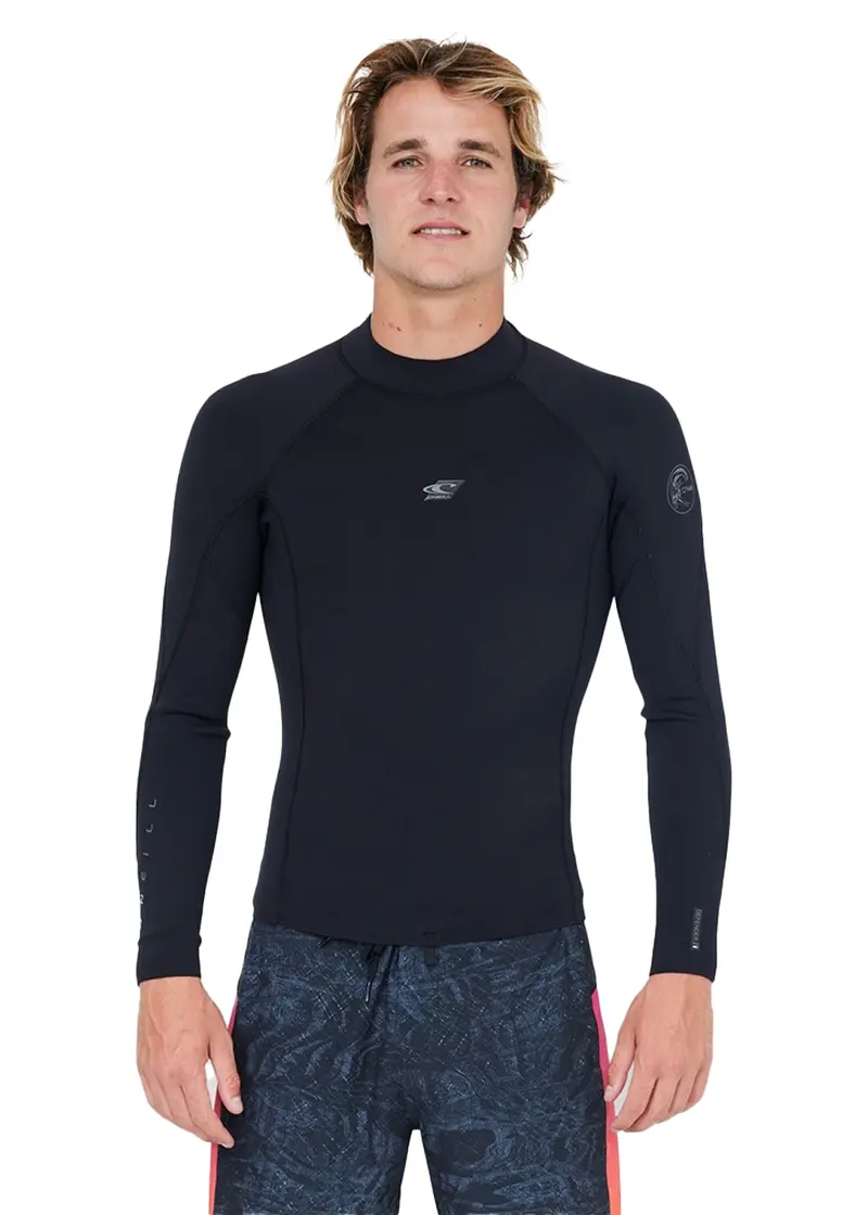 O’Neill Men’s Defender 2mm Glued & Blind-Stitched Long-Sleeve Wetsuit Jacket