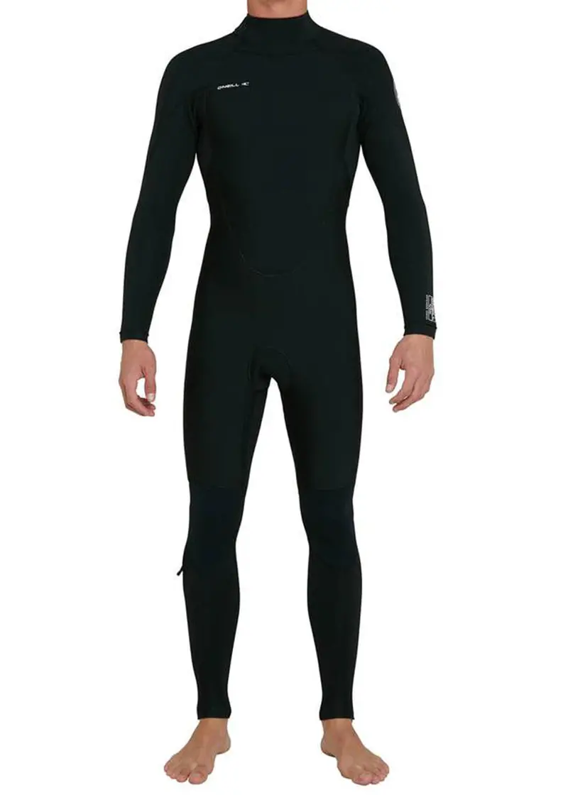 O’Neill Men’s Defender 3/2mm Back-Zip Wetsuit – Thermal Neoprene Steamer