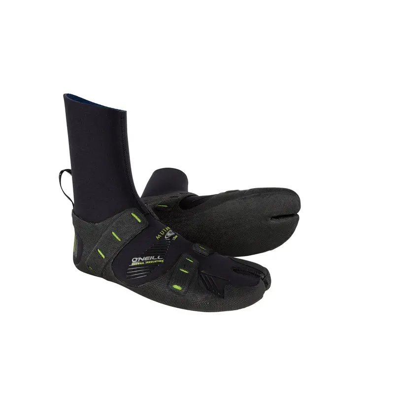 O’Neill Mutant Split-Toe Wetsuit Boots – 6/5/4mm Thermal Neoprene Footwear