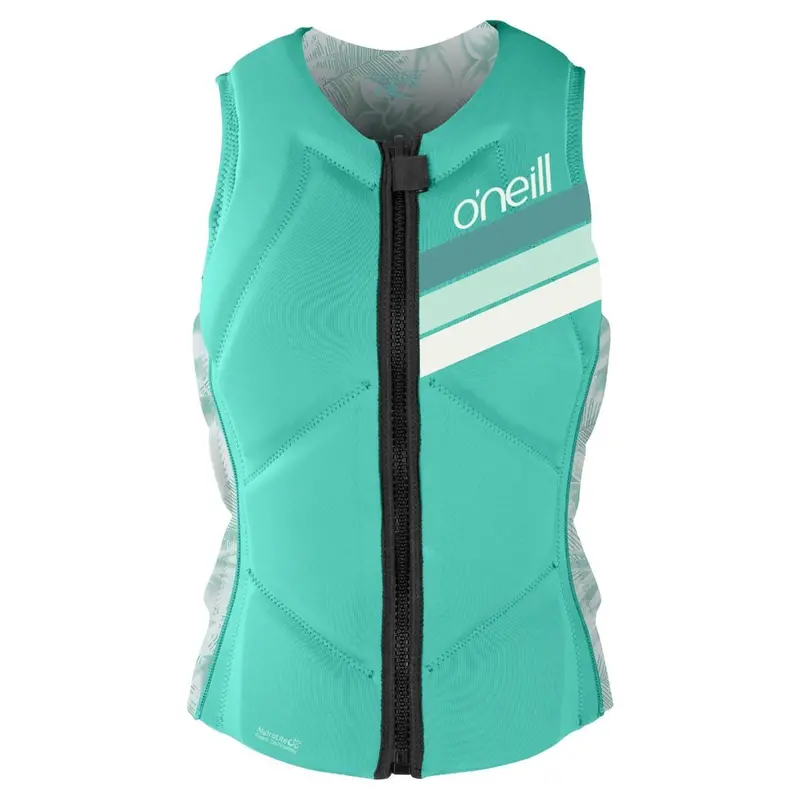 O’Neill Slasher Comp Women’s Impact Vest – Opal/Mirage/Tropical