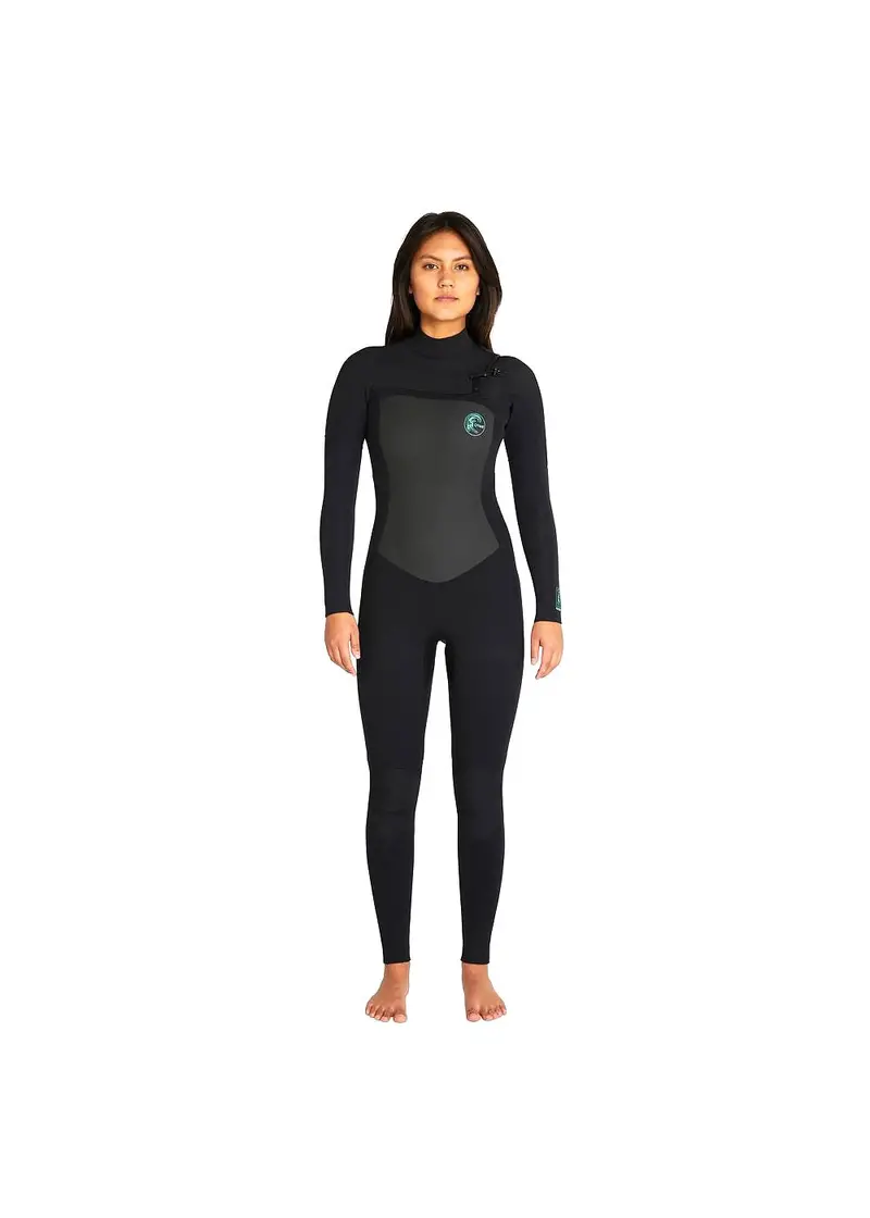 O’Neill Women’s Focus 4/3mm Chest-Zip Full Wetsuit