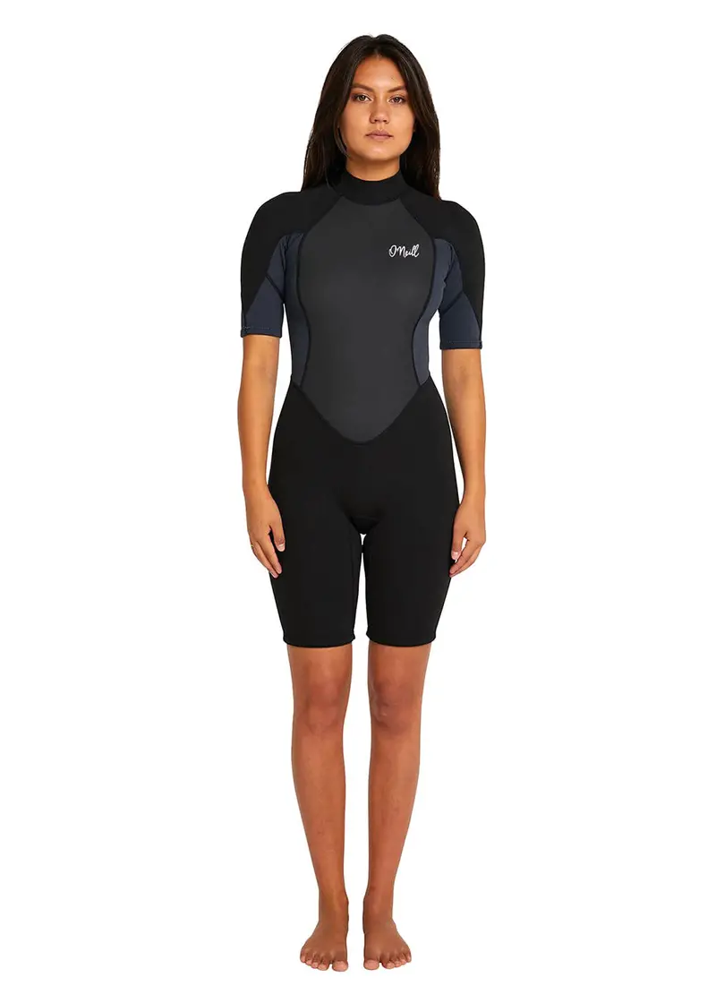 O’Neill Women’s Reactor SS 2mm Back-Zip Spring Wetsuit