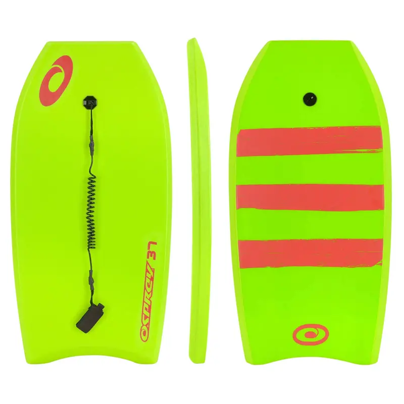 Osprey 37″ Stripe-Design Bodyboard – Refreshing Green