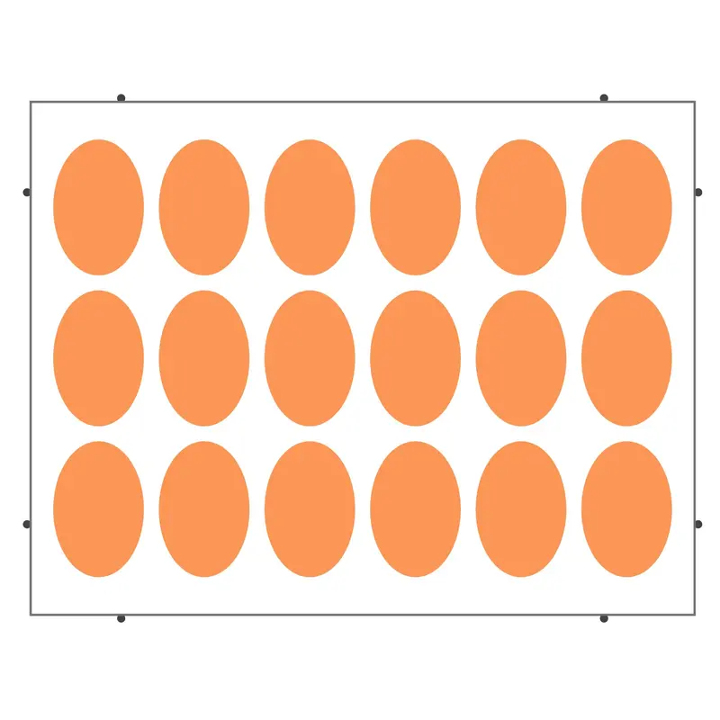 Oval Seal (2.25″ x 1.5″) by Pinnovation