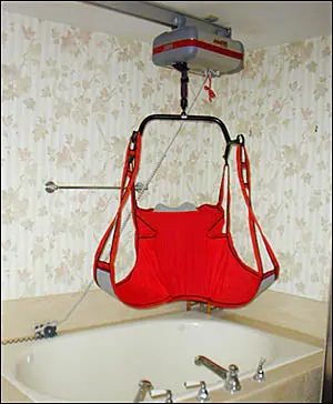 Overhead Bedroom Ceiling Lift – Full-Body Patient Transfer