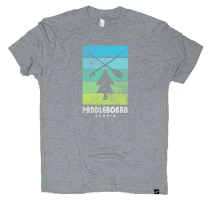 Paddleboard Acadia National Park Graphic Tee