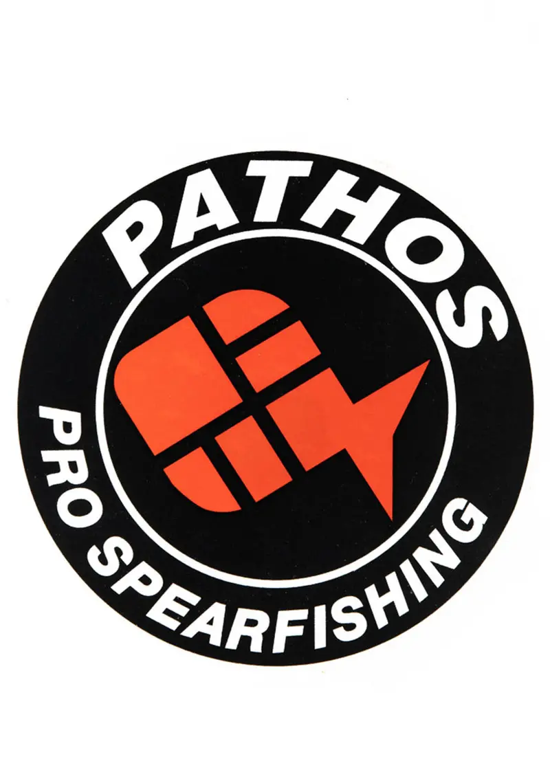 Pathos Circular Decal – Durable Adhesive Sticker for Diving Gear