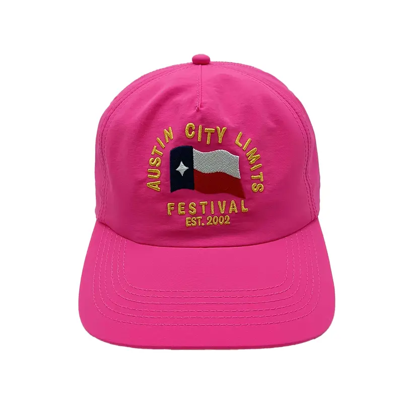 Patriotic ACL Fest Flag Embroidered Hat