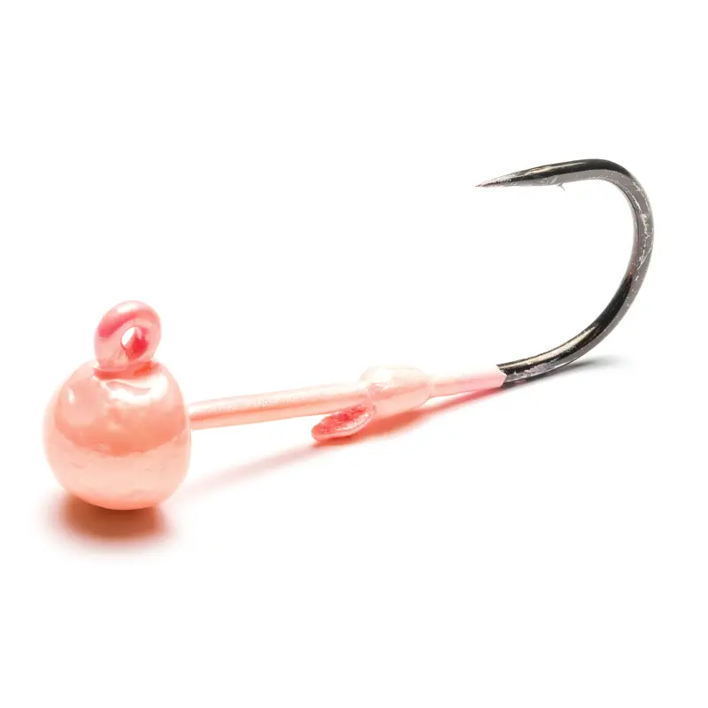 Peach-Tinted Worm Jig Head – Addicted Tackle