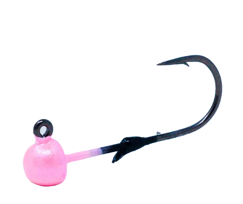 Pearl Pink Addicted Worm Jig Head – Premium Soft Bait Weight
