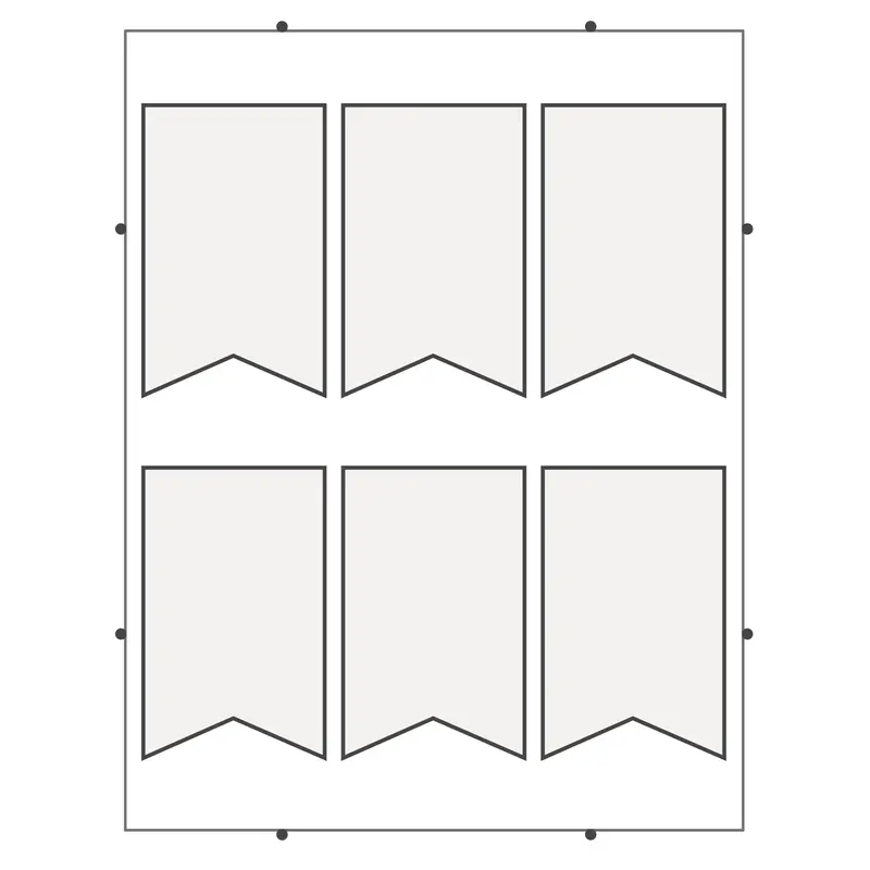 Pennant-Style Gift Tag Die by Pinnovation
