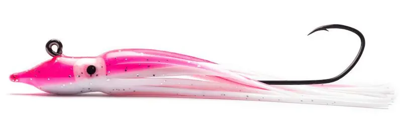 Pink Flow Setback Hootchie – Flashing Salmon Trolling Rig