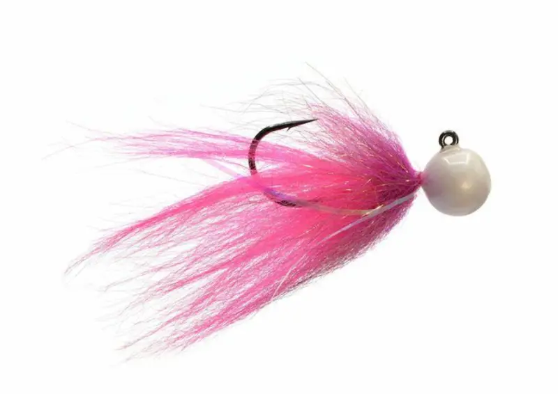 Pink Fury Tailout Twitcher Jig Head