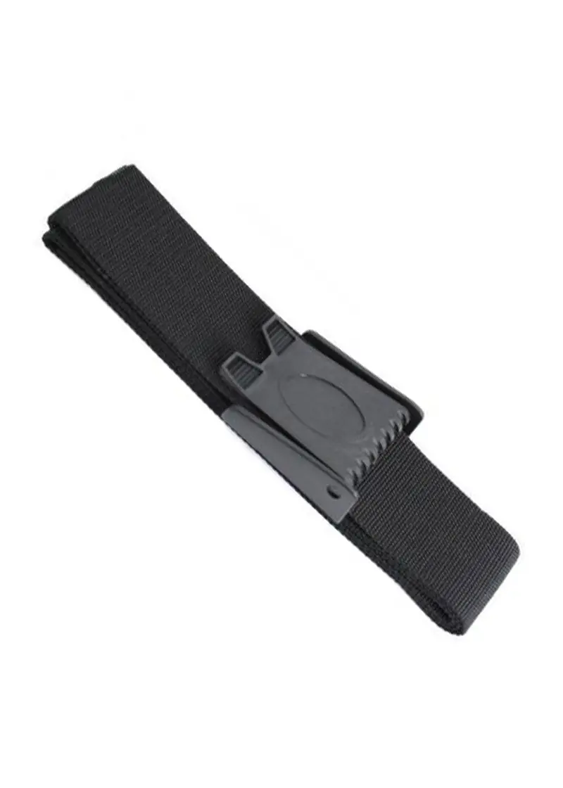 Problue Plastic-Buckle Weight Belt – Black