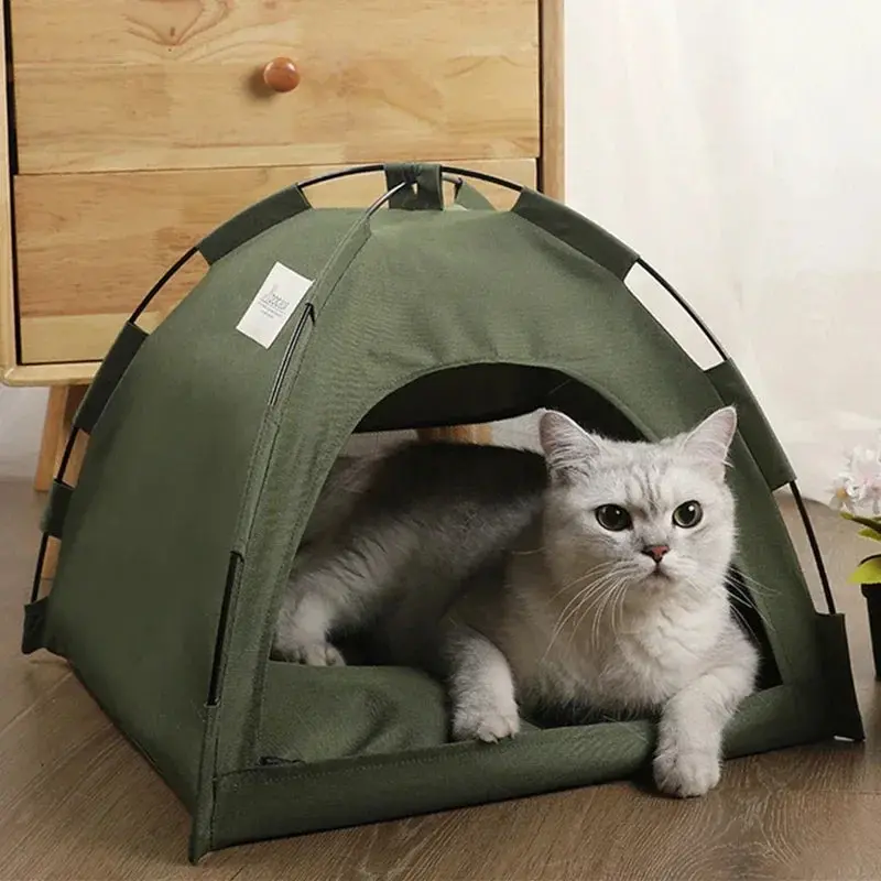 Pup Tent Pet Bed – Compact Foldable Shelter for Dogs & Cats