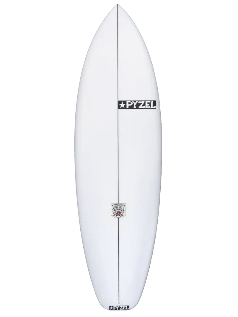 Pyzel White Tiger Custom Surfboard – Premium Handshaped Performance Board