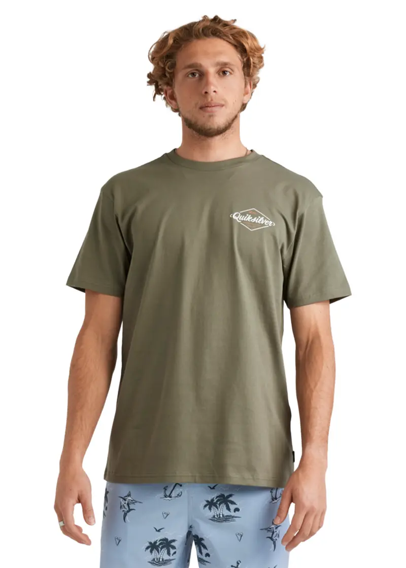 Quiksilver Men’s Harbour Casual Cotton T-Shirt