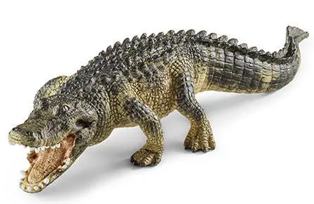 Realistic Alligator Figure for Wildlife Play Sets